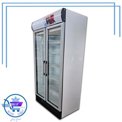 یخچال دو درب سوپرمارکت 90 سانتی