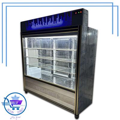 یخچال سه درب جگرکی با بدنه استیل