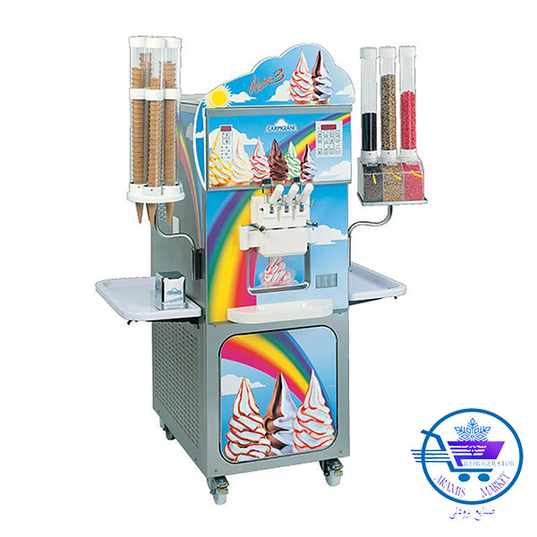 بستنی ساز کارپیجیانی لبه رنگیRAINBOW 3
