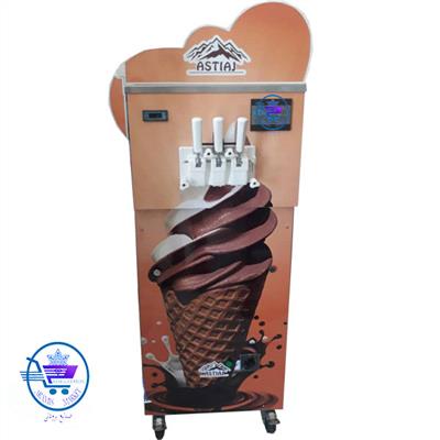 بستنی ساز آستیاژ سه قیفه مدل CM-900
